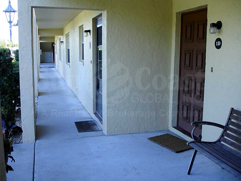 Gulf Manor Outdoor Hallway